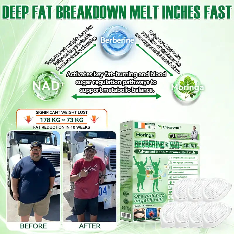 | 𝐎𝐟𝐟𝐢𝐜𝐢𝐚𝐥 🇮🇪 𝐈𝐫𝐞𝐥𝐚𝐧𝐝 𝐒𝐭𝐨𝐫𝐞 | 🧑‍⚕️🌿 𝐂𝐥𝐞𝐚𝐫𝐞𝐧𝐚® 𝐌𝐨𝐫𝐢𝐧𝐠𝐚 · 𝐁𝐞𝐫𝐛𝐞𝐫𝐢𝐧𝐞 × 𝐍𝐀𝐃+ 𝟏𝟎-𝐢𝐧-𝟏 𝐀𝐝𝐯𝐚𝐧𝐜𝐞𝐝 𝐍𝐚𝐧𝐨 𝐌𝐢𝐜𝐫𝐨𝐧𝐞𝐞𝐝𝐥𝐞 𝐏𝐚𝐭𝐜𝐡 — 𝐎𝐧𝐜𝐞 𝐃𝐚𝐢𝐥𝐲, 𝐕𝐢𝐬𝐢𝐛𝐥𝐞 𝐑𝐞𝐬𝐮𝐥𝐭𝐬 𝐢𝐧 𝟕 𝐃𝐚𝐲𝐬