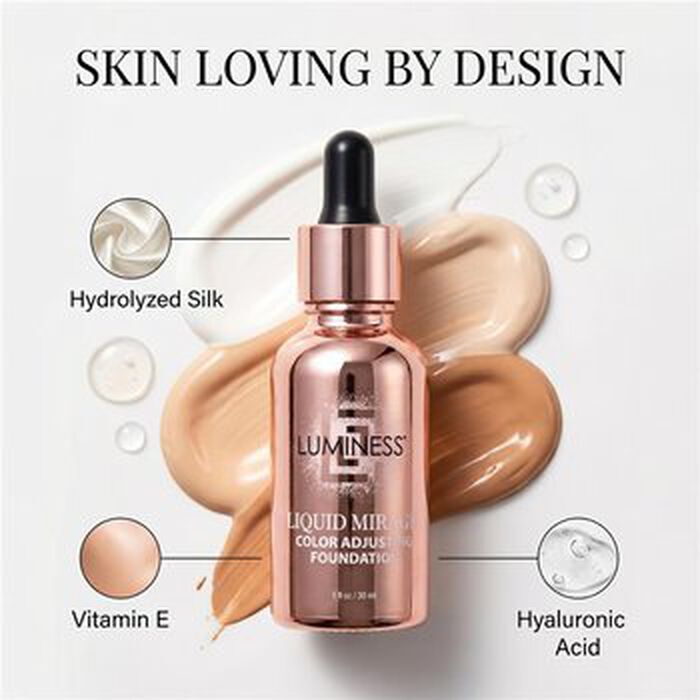 Liquid Mirage Color Adjusting Foundation + SPF 50✨✨
